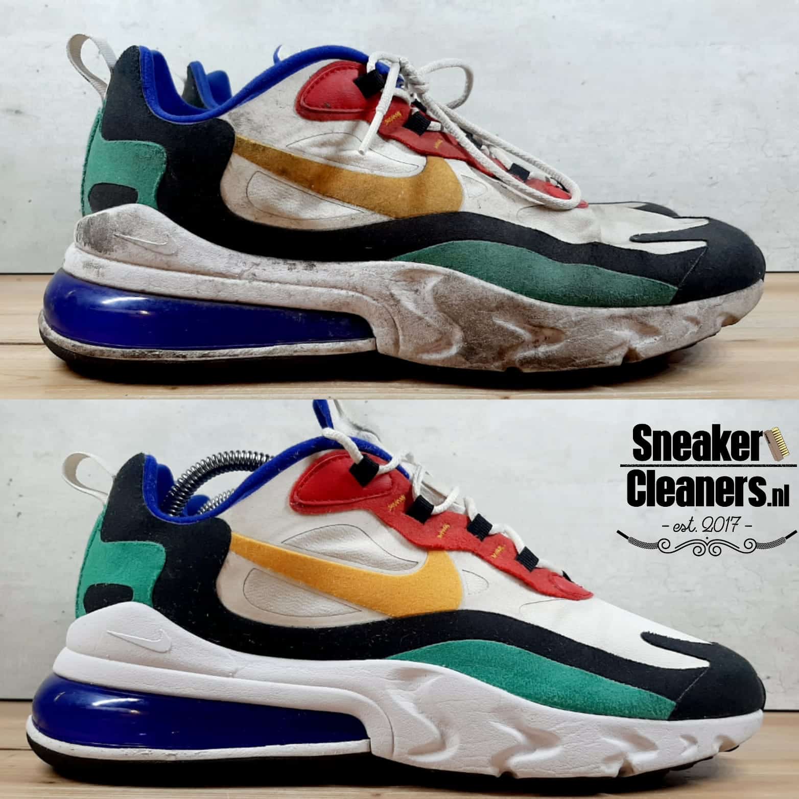 Nike Air 270 React Bauhaus Sneaker Cleaners