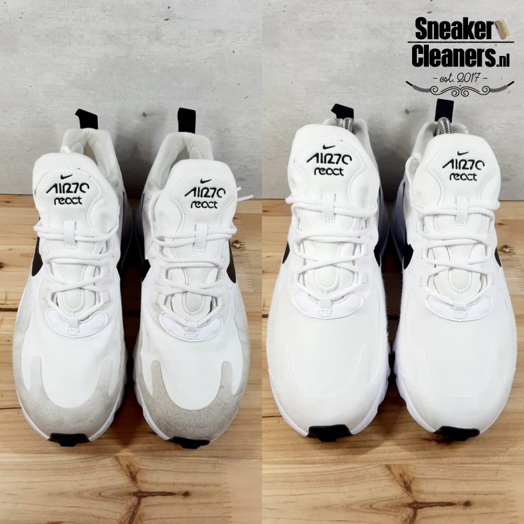 nike air 270 react triple white